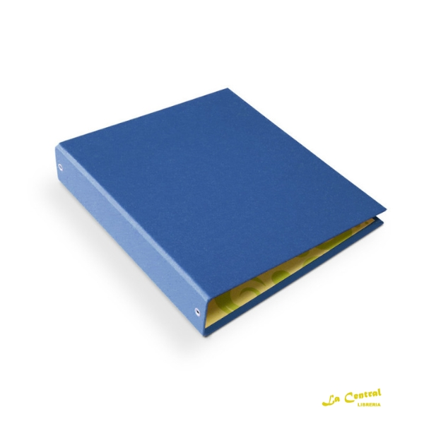 Carpeta Escolar N°3 aro de 40 Azul The Pel