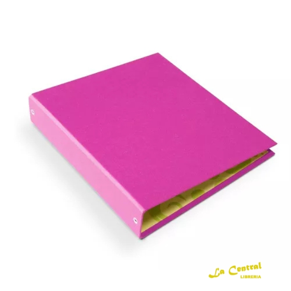 Carpeta Escolar N°3 aro de 40 Fucsia The Pel