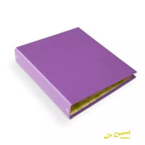 Carpeta Escolar N°3 aro de 40 Violeta The Pel