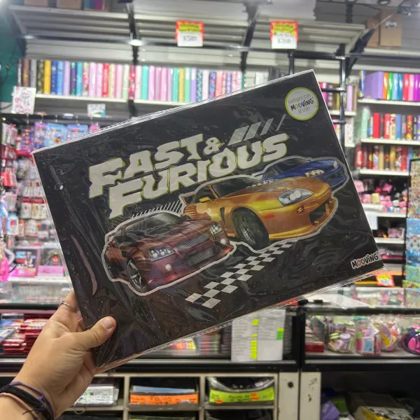 Carpeta dos tapas N°5 Mooving Rápido y Furioso 2025