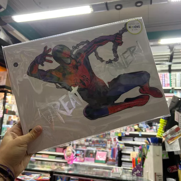 Carpeta dos tapas N°5 Mooving Spiderman 2025