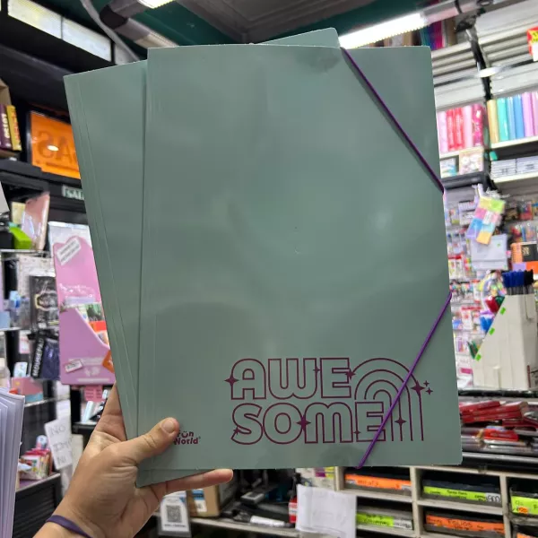 Carpeta 3 solapas oficio FW SHINE 2025