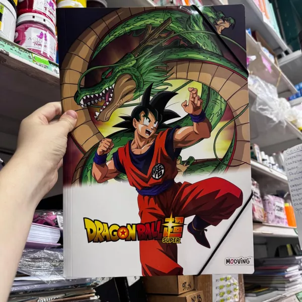 Carpeta 3 solapas Oficio Mooving Dragon Ball 2025