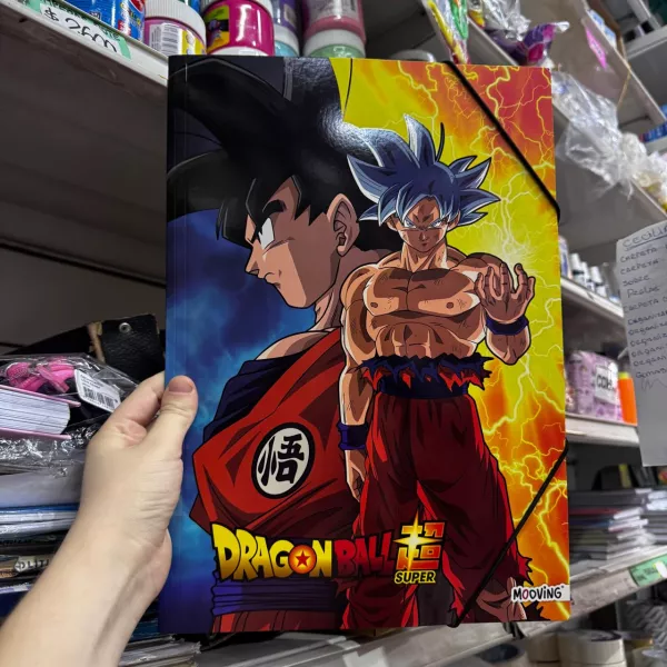 Carpeta 3 solapas Oficio Mooving Dragon Ball 2025