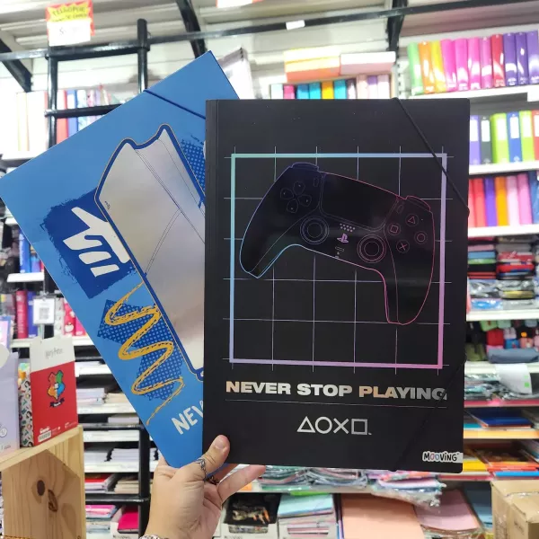 Carpeta 3 solapas Oficio Mooving Play Station 2026