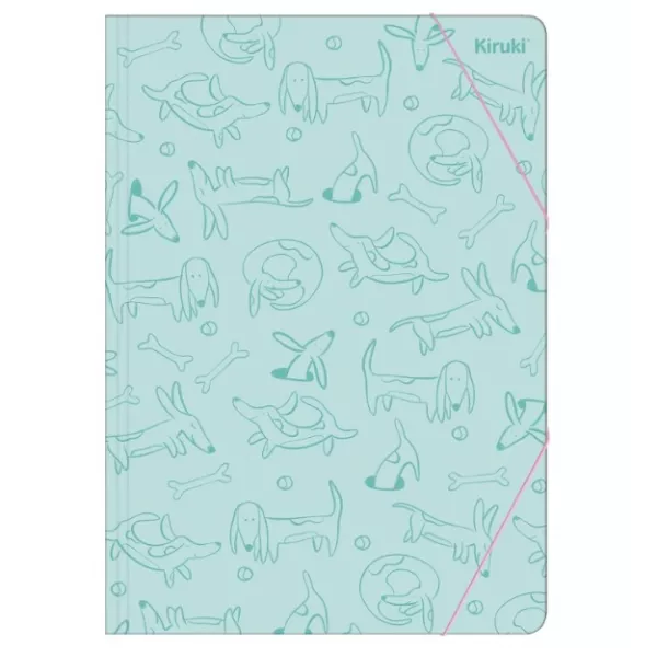 Carpeta Kiruki 3 Solapas Oficio 2025