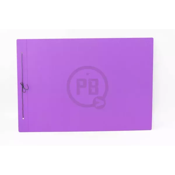 Carpeta N°6 Forrada Lama Violeta
