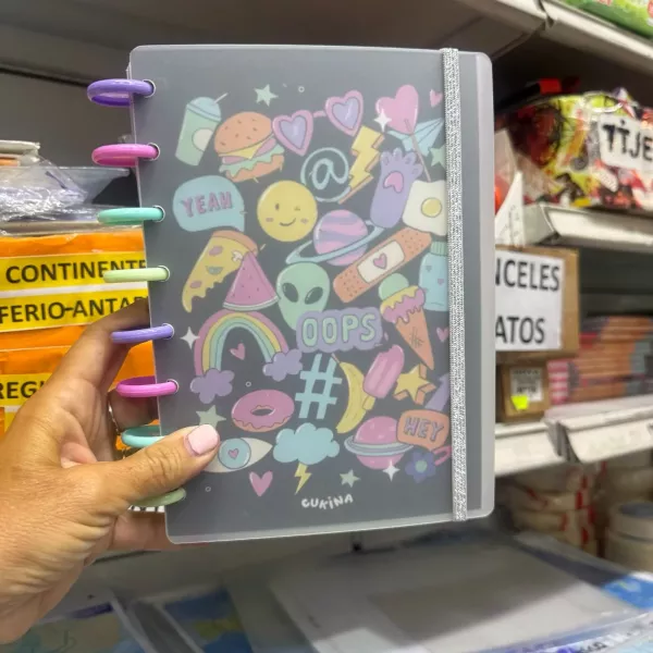 Cuaderno Inteligente A5 Cukina Disco Mediano