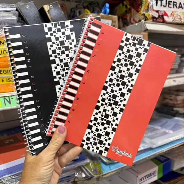 Cuaderno índice Espiral Triunfante