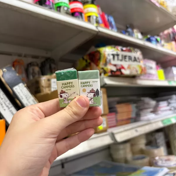 Goma de Borrar Snoopy