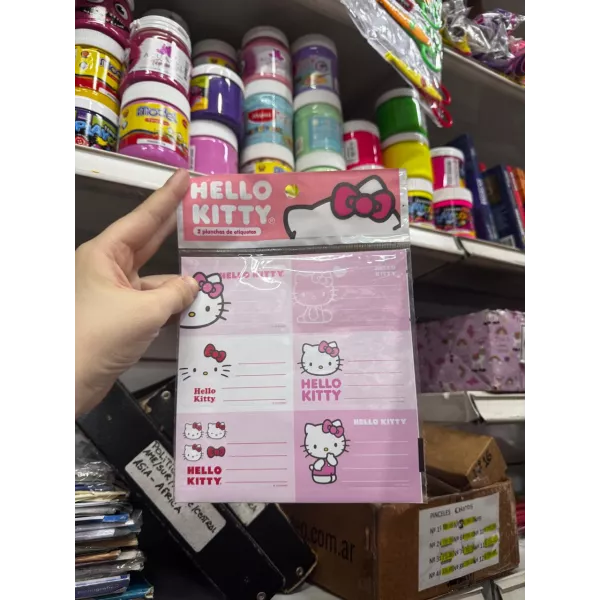 Etiquetas Hello Kitty