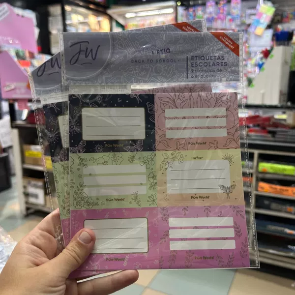 Etiquetas FW MINIMALISTA