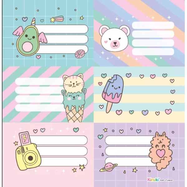 Etiquetas Sweety
