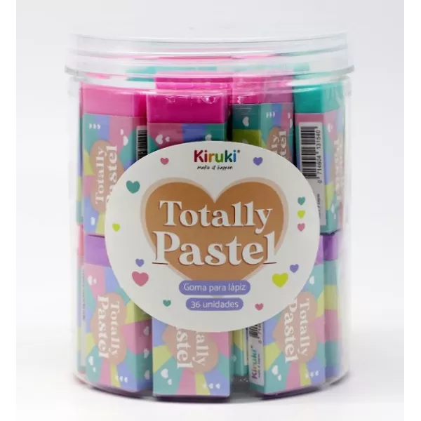 Goma de borrar Kiruki Pastel