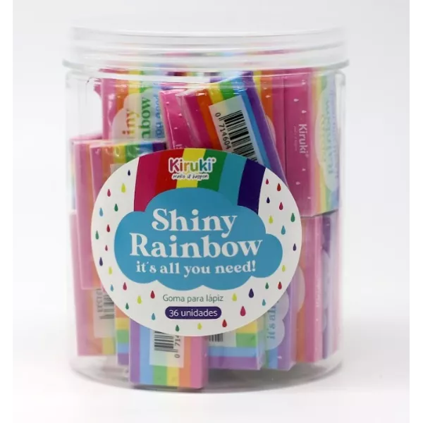 Goma de borrar Kiruki Rainbow