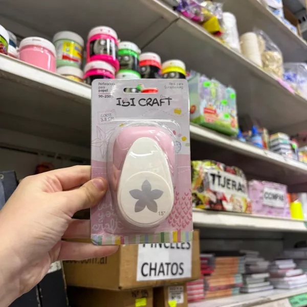 Perforadora Ibi Craft Estrella para papel y cartulina