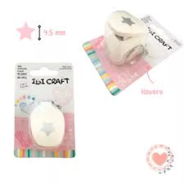 Perforadora Ibi Craft Estrella Llavero
