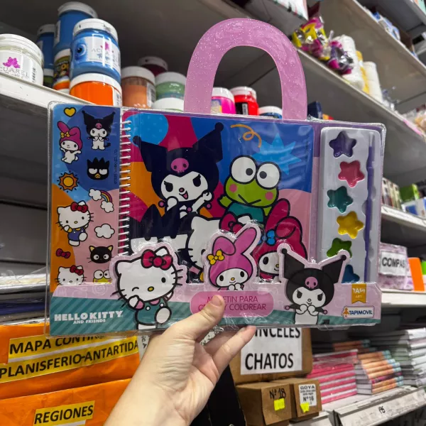 Blister Acuarelas Mega Color Kuromi