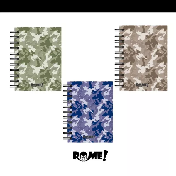 Libreta A6 Camuflado Rome