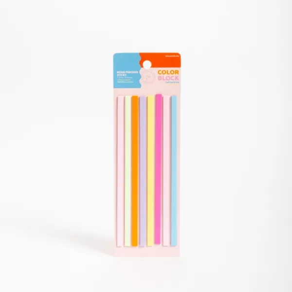 Notas adhesivas Tiras transparentes FW - Colorblock