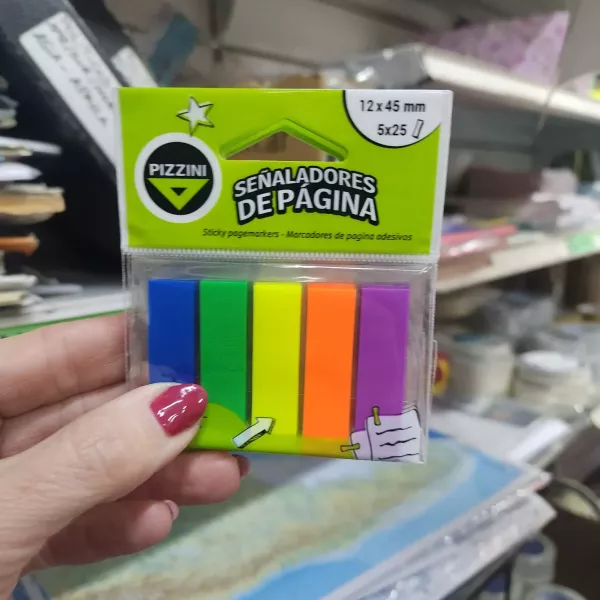 Notas adhesivas Skycolor Señaladores de página