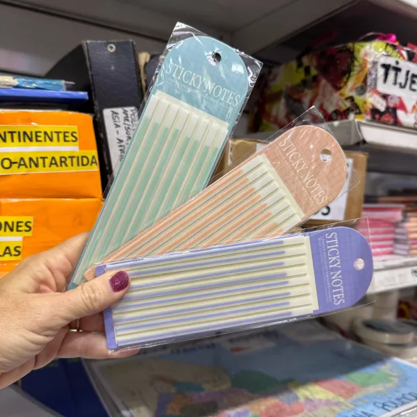 Notas para resaltar libros pastel
