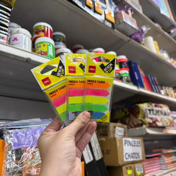 Notas adhesivas Fluo flechas Deli