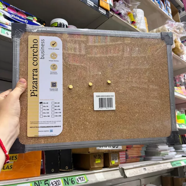 Pizarra Corcho 30*40