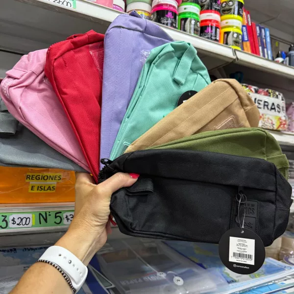 Cartuchera Talbot Bolsito Gris