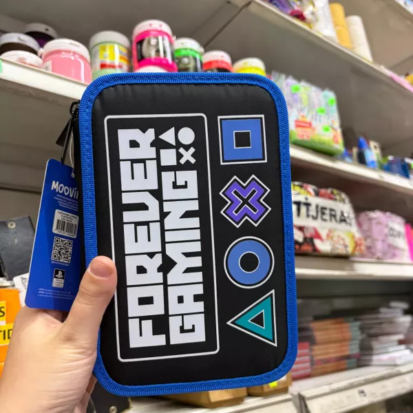 Cartuchera Mooving Textil 2 Piso PlayStation 2026