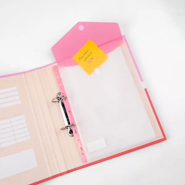 Sobre FW con Abrojo para Carpeta A4