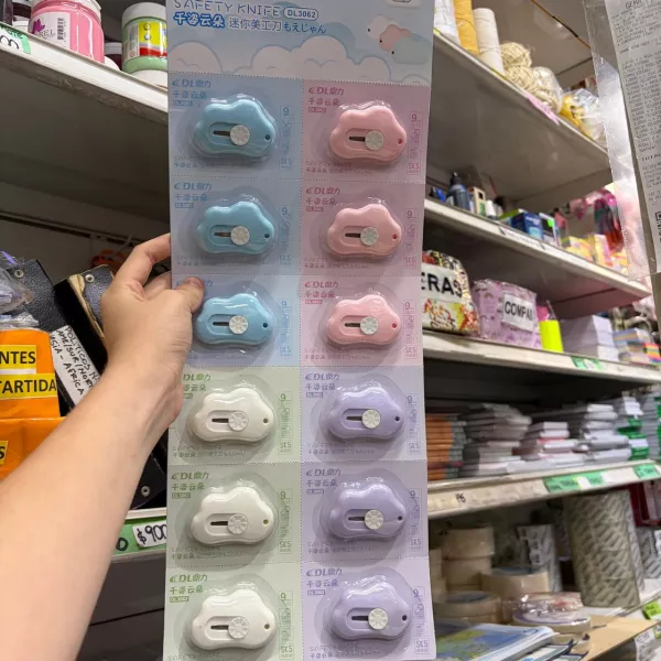 Mini Cutter Nubecita Pastel x1