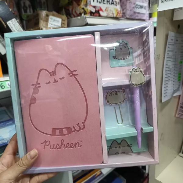 Set de oficina Pusheen
