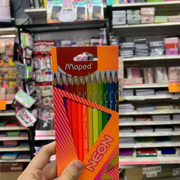 Lápices de colores Maped Color Neon x12