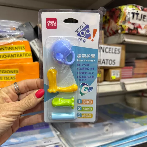 GRIP DE GOMA PARA LAPICES DELI