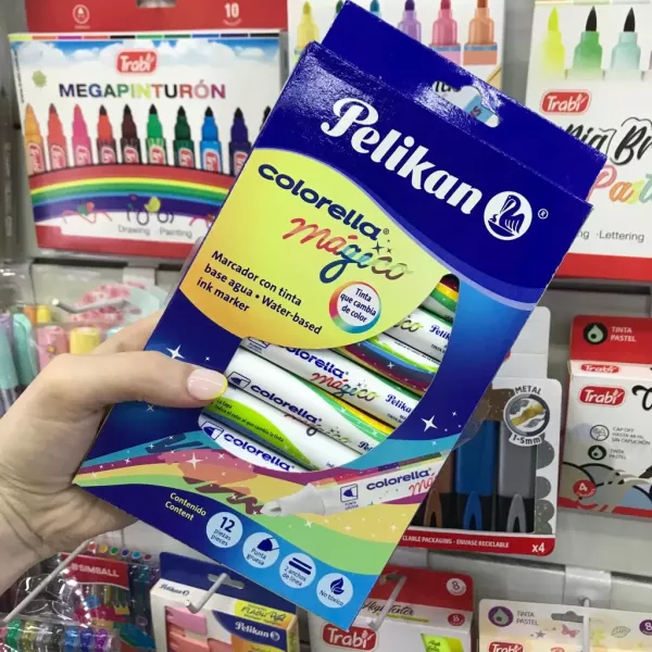 Marcadores Pelikan Colorella Mágico x12 