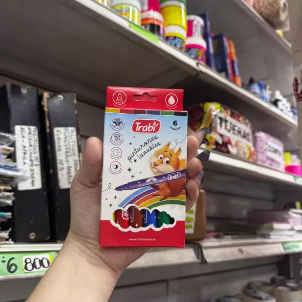 Marcadores Trabi Pinturón  x6