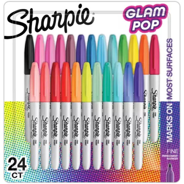 Marcadores Sharpie permanentes x24