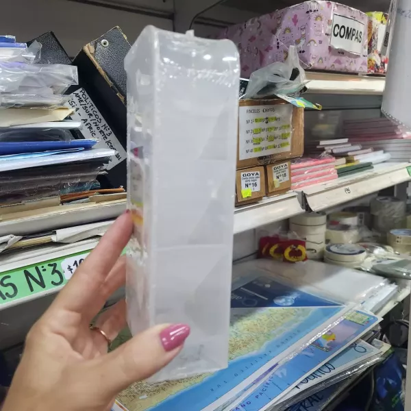 Organizador de escritorio  Transparente