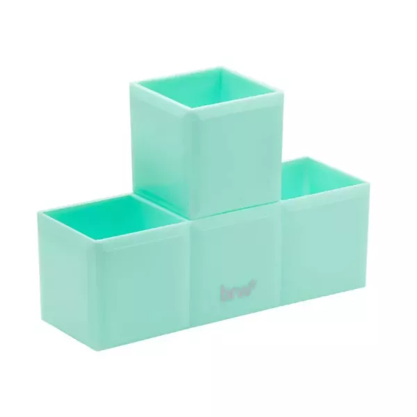 ORGANIZADOR DE ESCRITORIO PLASTICO TETRIS Verde