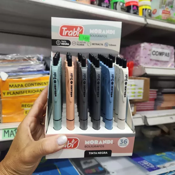 Lapicera Trabi Morandi Negra