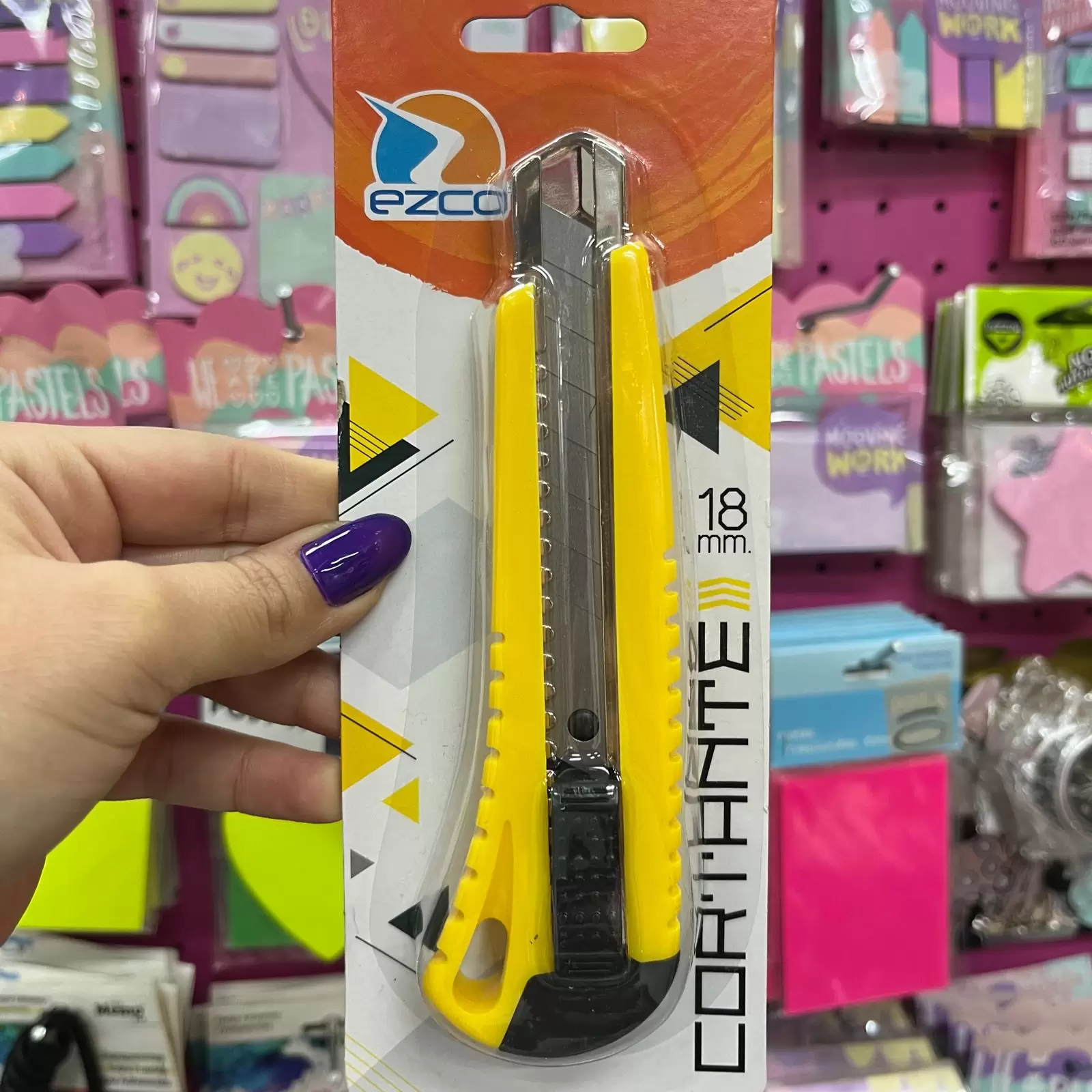Cutter grande Ezco 18mm con guia