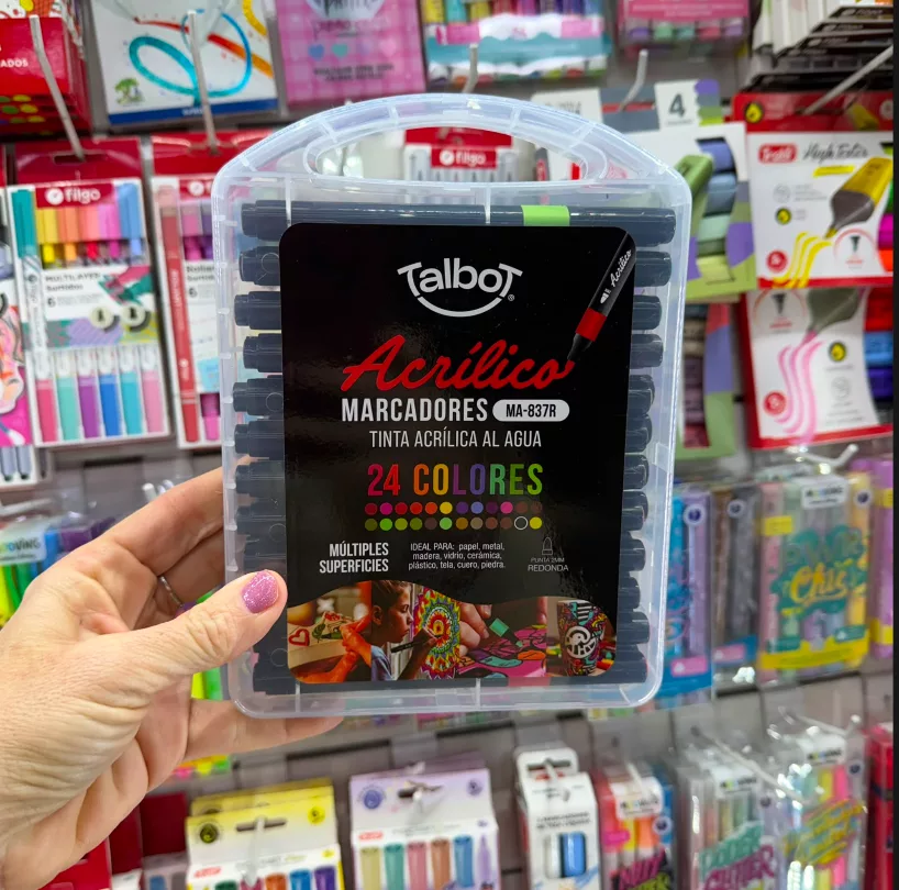 Marcadores Acrílicos Talbot x24 