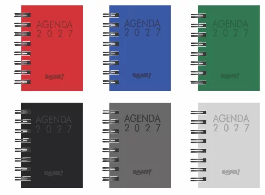 Agenda 2027 - RO - Dos días por pagina - A7 - Clasico
