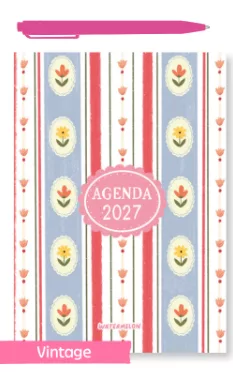 Agenda 2027 - WA - Semana a la vista - 12x 17 - Compacta Vintage