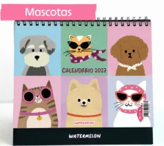 Calendario 2027 - WA - 15x20 - Premiun Mascota