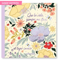 Planner Mensual - WA - Cuadrado - Lugar correcto