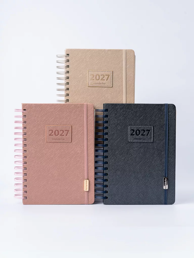 Agenda 2027 - FW - Dia por pagina -  A5 - Maxi Minimalista