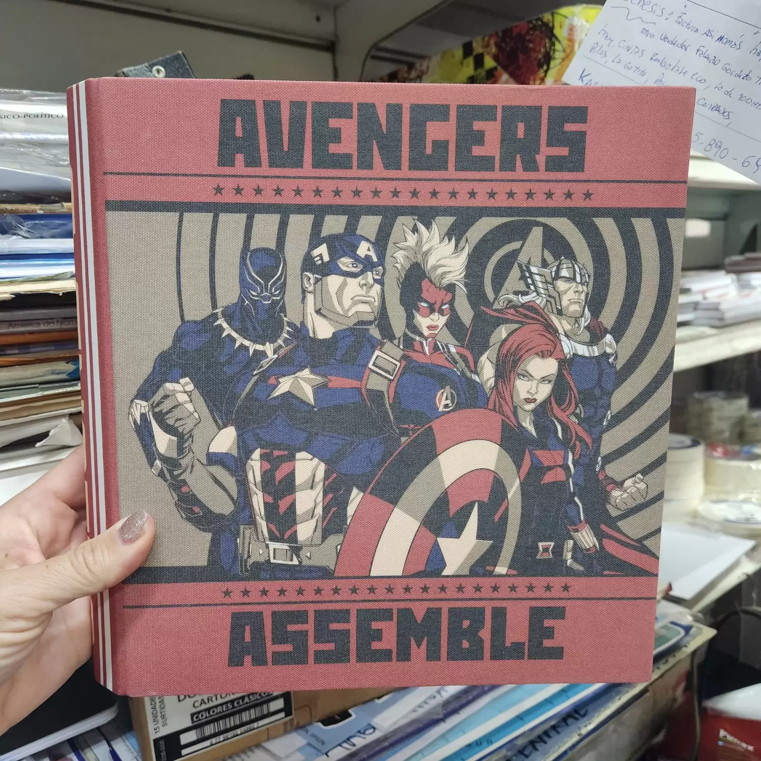 Carpeta Nro 3 Big Avengers