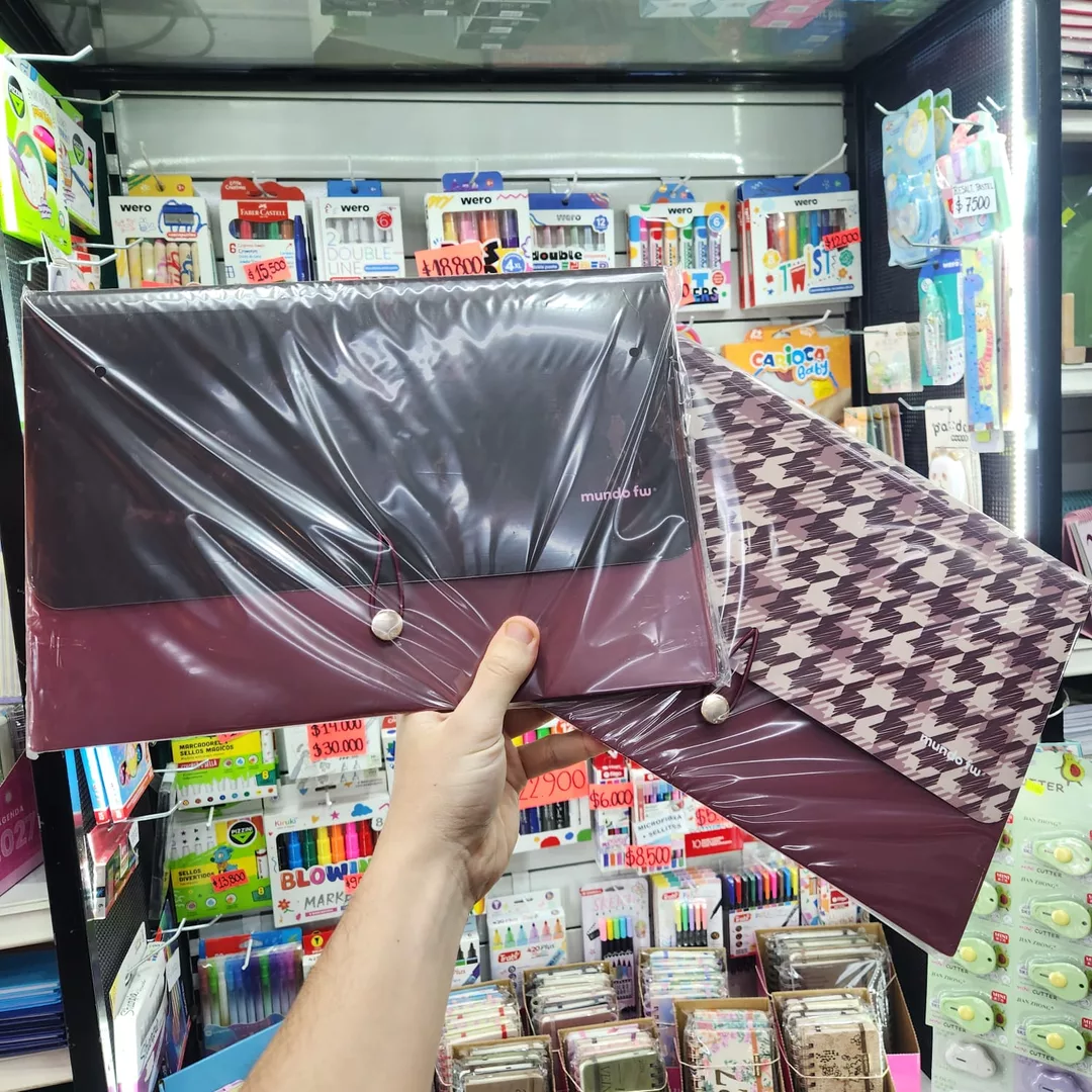 Carpeta Extensible A4 FW - Malbec